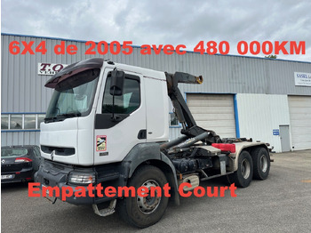 Hook lift truck RENAULT Kerax 370