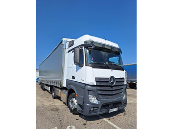 Curtain side truck MERCEDES-BENZ Actros 1845