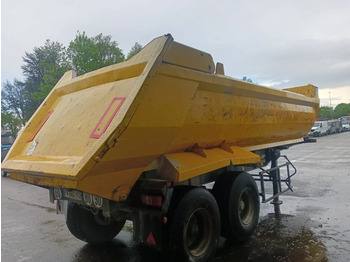 Tipper semi-trailer Fruehauf 2 Axle Steel Tipper , Spring Suspension , Drum Brakes: picture 3