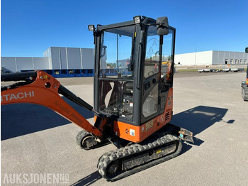 Mini excavator 2017 Hitachi ZX19-5A CR minigraver / 3 skuffer / CE merket / 1.725 timer: picture 2