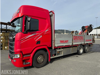 Crane truck SCANIA R 500