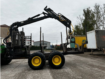 Forwarder John Deere 1210E 10m CF710 KRAN: picture 5