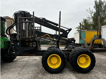 Forwarder John Deere 1210E 10m CF710 KRAN: picture 4