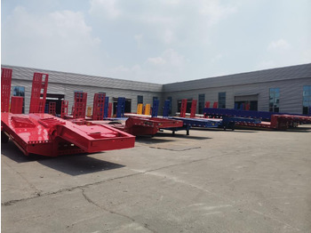 New Low loader semi-trailer ZHICHENG Semi Flat Bed Low Bed in length 8M, 10M, 12M, 14M,16M: picture 2
