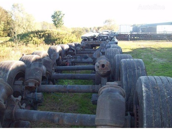 Axle and parts