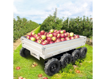 New ATV/ Quad LEZUM All-Terrain Four-Wheel Drive And Eight-Wheel Drive Transport Truck, Mountain Area Farm Orchard Greenhouse Construction Site Creeper Remote Control Electric Agricultural Transport Vehicle: picture 5