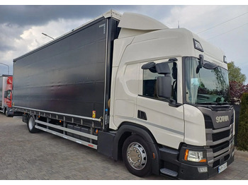 Curtain side truck SCANIA P 280
