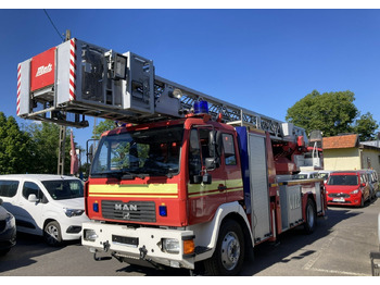 Fire engine MAN L 2000 MAN 15,280 Straż pożarna drabina Strażacka zwyżka 32m Metz Model 20: picture 2 Fire engine MAN L 2000 MAN 15,280 Straż pożarna drabina Strażacka zwyżka 32m Metz Model 20: picture 2