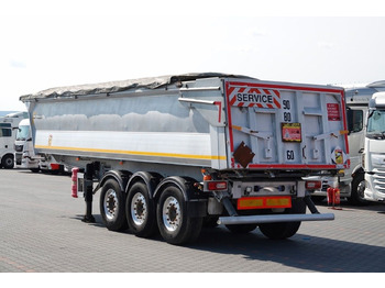 Tipper semi-trailer Benalu WYWROTKA 27 m3 / ALUMINIOWA / HYDRAULICZNA KLAPA: picture 4
