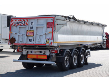 Tipper semi-trailer Benalu WYWROTKA 27 m3 / ALUMINIOWA / HYDRAULICZNA KLAPA: picture 5