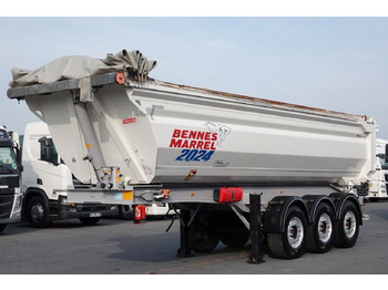 Tipper semi-trailer Benalu WYWROTKA 27 m3 / STALOWA / RYNNA WANNA HP / oś p: picture 2