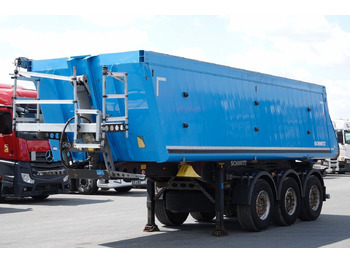Tipper semi-trailer Schmitz Cargobull WYWROTKA 28 M3 / ALUMINIOWA / OŚ PODNOSZONA: picture 3