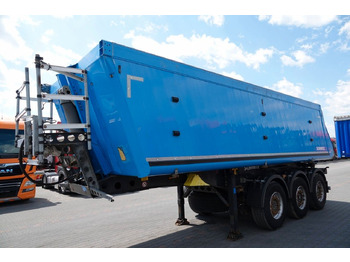 Tipper semi-trailer Schmitz Cargobull WYWROTKA 28 M3 / ALUMINIOWA / OŚ PODNOSZONA: picture 4
