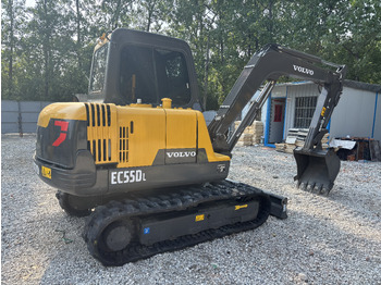Mini excavator Volvo EC55D Rubber track: picture 5
