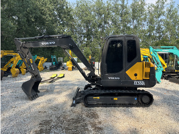 Mini excavator Volvo EC55D Rubber track: picture 3