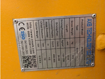 New Hydraulic hammer for Construction machinery AXB BKR: picture 4