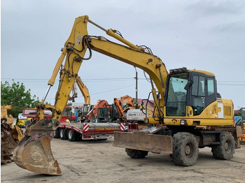 Wheel excavator KOMATSU PW140
