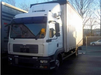 Curtain side truck MAN TGL 8.240
