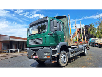 Timber truck MAN TGA 18.480