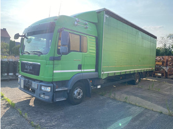 Curtain side truck MAN TGL 12.250
