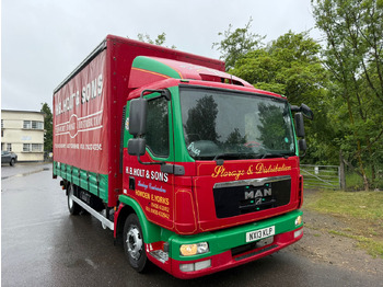 Curtain side truck MAN TGL