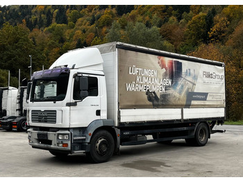 Curtain side truck MAN TGM 18.330