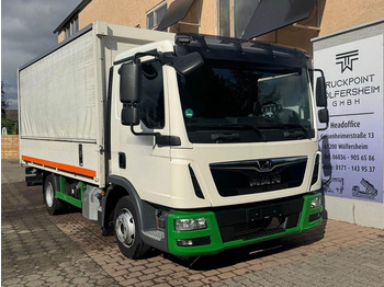Curtain side truck MAN TGL