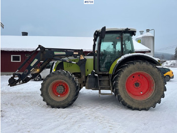 Farm tractor 2007 Claas Ares 697 4x4 with front loader. SEE VIDEO.: picture 2 Farm tractor 2007 Claas Ares 697 4x4 with front loader. SEE VIDEO.: picture 2
