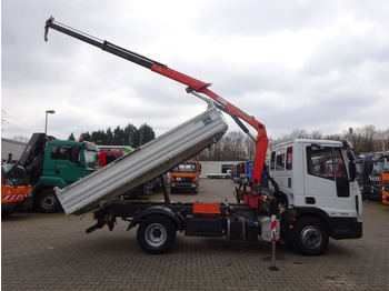 Tipper, Crane truck Iveco ML75E18K MEILLER 3Skipper mit PK 7001 Kran 4x2 Iveco ML75E18K MEILLER 3Skipper mit PK 7001 Kran 4x2: picture 4
