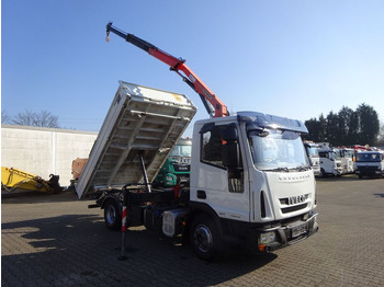 Tipper, Crane truck Iveco ML75E18K MEILLER 3Skipper mit PK 7001 Kran 4x2 Iveco ML75E18K MEILLER 3Skipper mit PK 7001 Kran 4x2: picture 5
