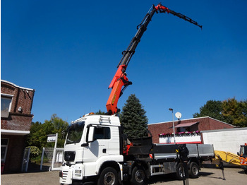 Crane truck MAN 35.480 HYDRO TGS Pritsche + PK 65002 Kran 8x2-4: picture 2 Crane truck MAN 35.480 HYDRO TGS Pritsche + PK 65002 Kran 8x2-4: picture 2
