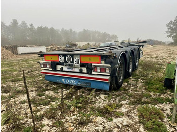 Container transporter/ Swap body semi-trailer D-TEC Porte containers: picture 5