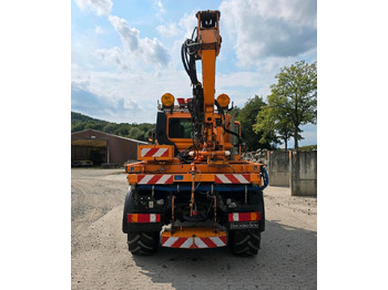 Snow removal vehicle Unimog U400 6-Zylinder 2010 405/10 405/12 NKS-Z-UGN-43K Bluetec 5 Mercedes-Benz  UGE UGN Mulag MHU 800  Mähausleger Böschungsmäher Böschungsmulcher Küpper-Weisser IMS Salzstreuer: picture 5