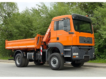 Tipper MAN * MAN 18 480 * KIPER WYWROTKA * 4x4 * HDS ATLAS 85* STAN BARDZO DOBRY * Sprowadzony: picture 2