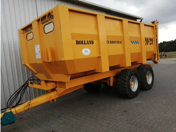 Farm trailer Przyczepa skorupowa 16 ton ROLLAND 20-29 TURBOVRAC: picture 4