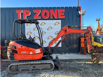 Mini excavator KUBOTA KX61-3