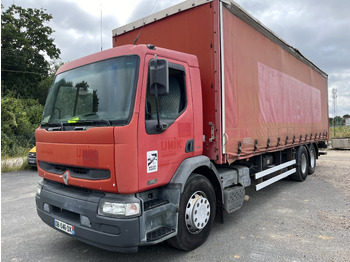 Curtain side truck RENAULT Premium 320