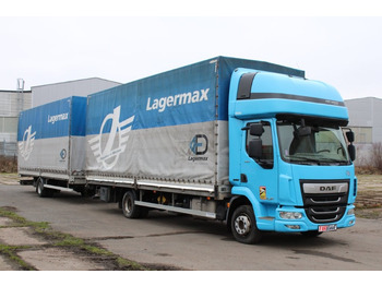 Curtain side truck DAF LF 260