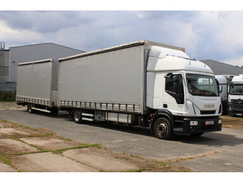 Curtain side truck IVECO EuroCargo 160E