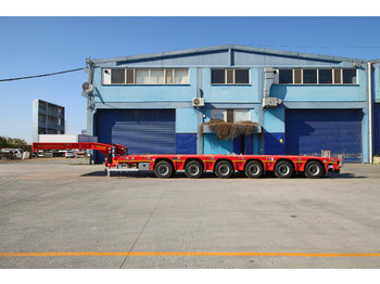 Low loader semi-trailer