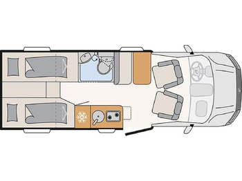 Semi-integrated motorhome Dethleffs Globebus Performance 4x4 T 46 *MJ 26*AHK*Markise: picture 2