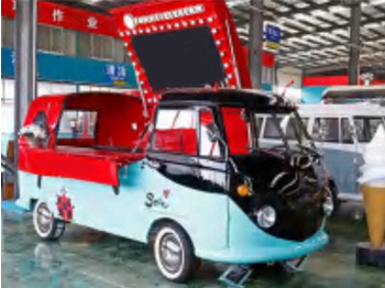 New Food trailer Deli Star Trailer Retro Minivan Fliptop 4300 Electric  - EU standards: picture 4