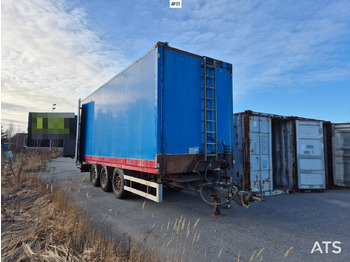 Closed box trailer BPW Keskiakseliperävaunu: picture 3