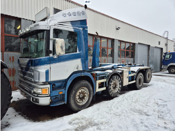Hook lift truck SCANIA 124