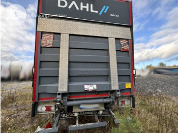 Closed box semi-trailer HFR 1 axlad semitrailer med truck!: picture 5