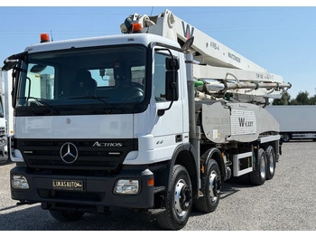 Concrete pump truck MERCEDES-BENZ Actros 4141