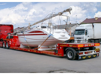 Low loader semi-trailer BROSHUIS