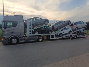 Car transporter truck SCANIA S 500