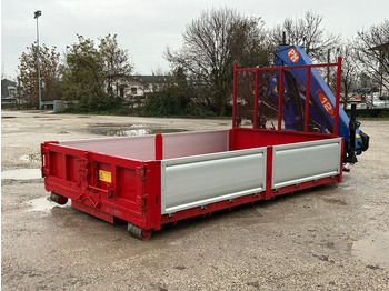 New Roll-off container CONTAINER SCARRABILE NUOVO A PIANALE CON GRU: picture 5