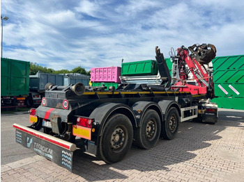 Container transporter/ Swap body semi-trailer TECNOKAR SEMIRIMORCHIO TECNOKAR SCARRABILE CON GRU: picture 2 Container transporter/ Swap body semi-trailer TECNOKAR SEMIRIMORCHIO TECNOKAR SCARRABILE CON GRU: picture 2